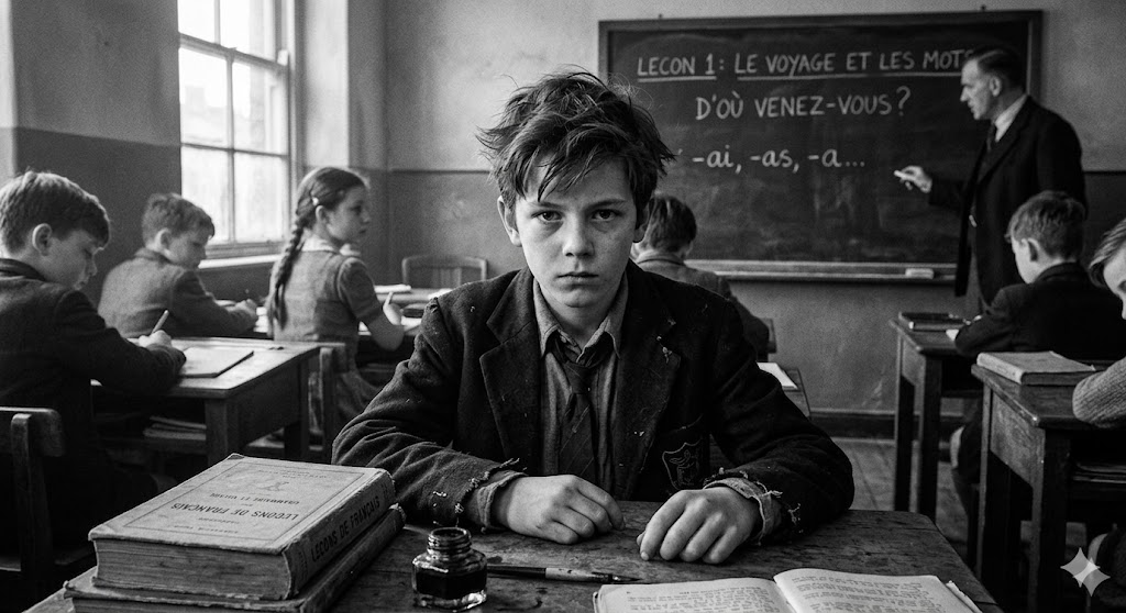 Julian Vaughan back in school