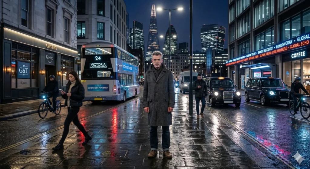 Julian Vaughan aged 61. 